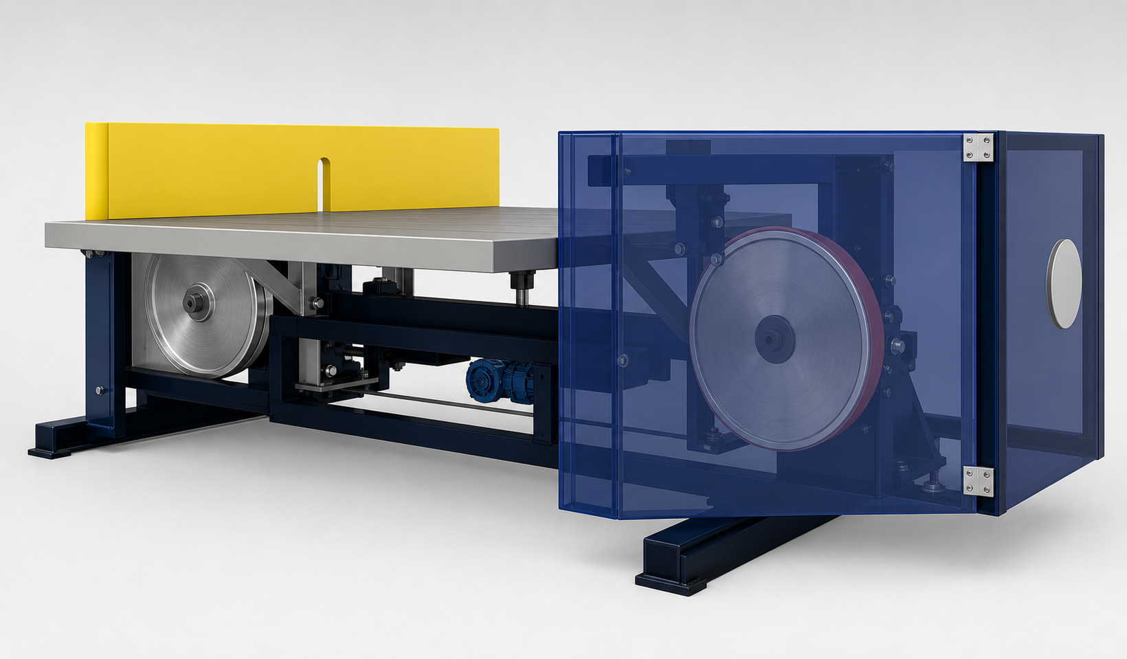 Motorized bench for dismantling wooden pallets - 10